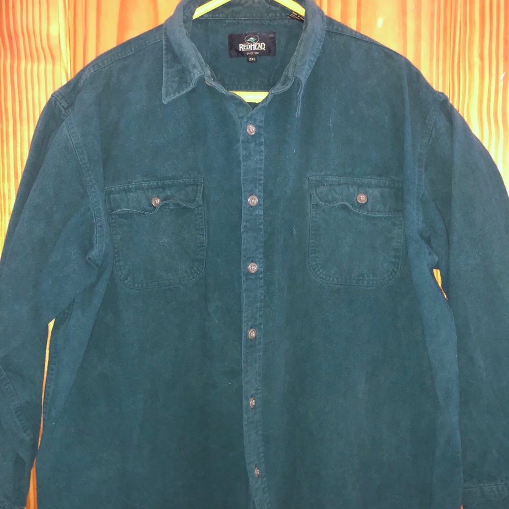 RedHead Cotton Button-Up